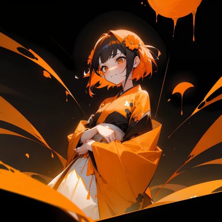 Аниме оранжевый