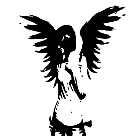 Силуэты ангелов