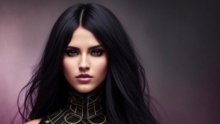 Темная женщина