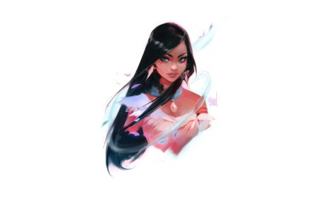 Обои девушки арты