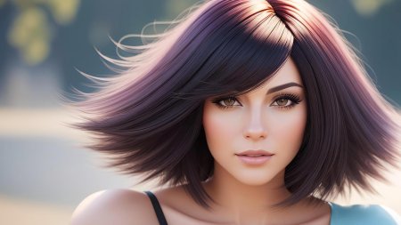 Девушка с каре