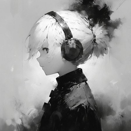 Наушники в профиль