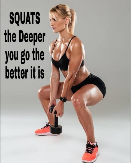Приседания для девушек