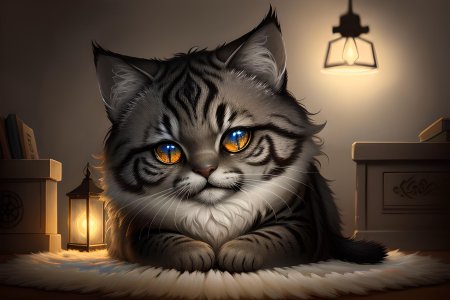 Рисованные коты