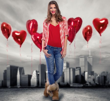 Валентинка девушке