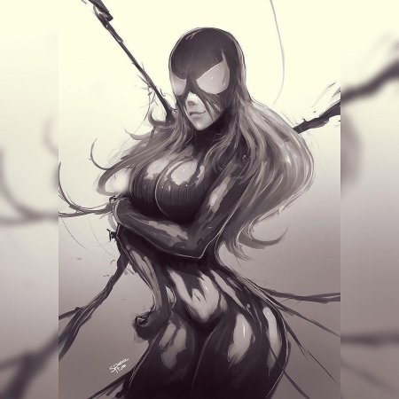 Женщина веном