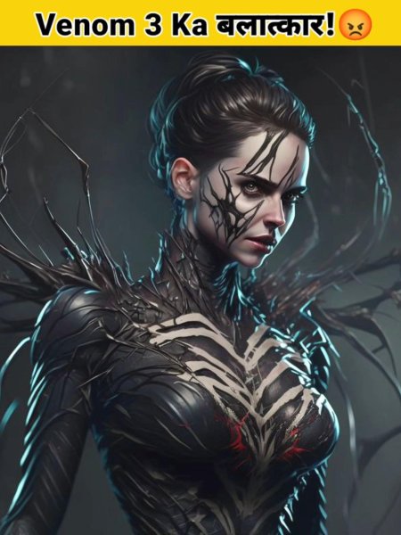 Девушка веном