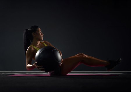 Фитнес девушка