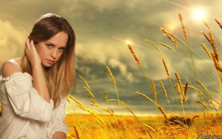 Красива девушка