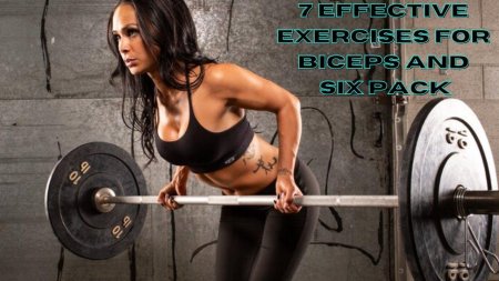 Девушка со штангой