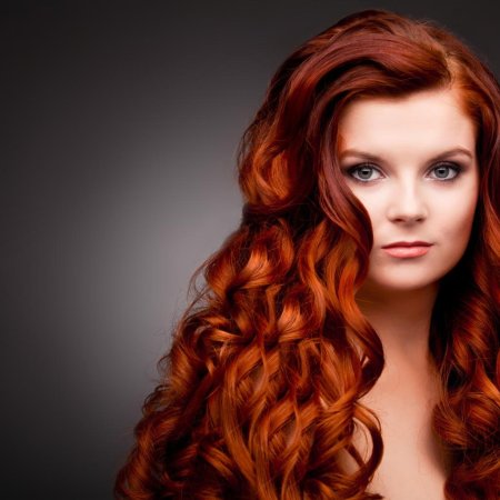 Рыжие цвета волос