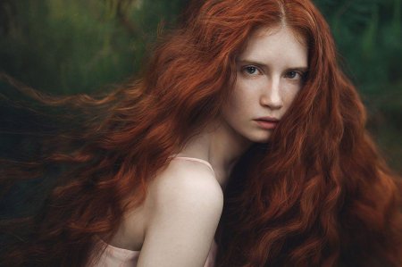 Александра черкашина модель рыжая