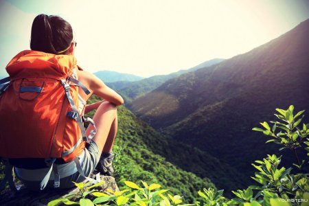 Рюкзак на природе