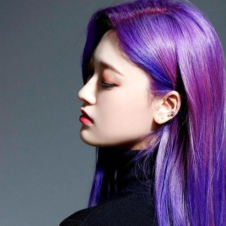 Фиолетовый цвет волос