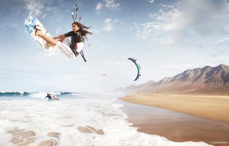 Кайт серфинг