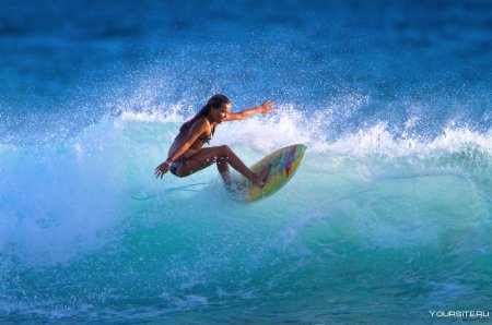 Серфингистка алана бланшар