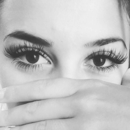 Длинные ресницы