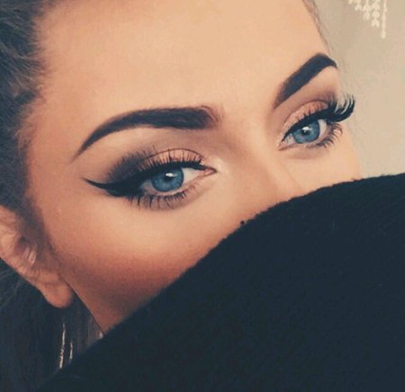 Брови красивые