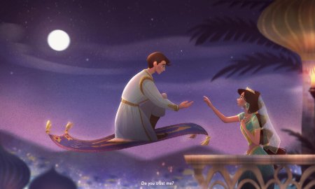 Алладин мультфильм дисней