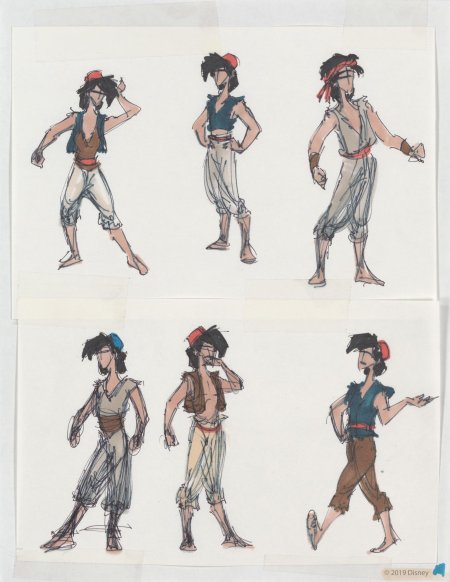 Алладин концепт арт