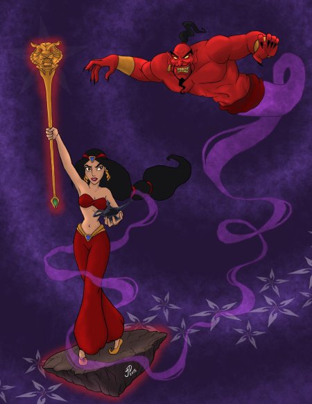 Алладин возвращение джафара жасмин