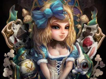 Алиса в стране чудес арты