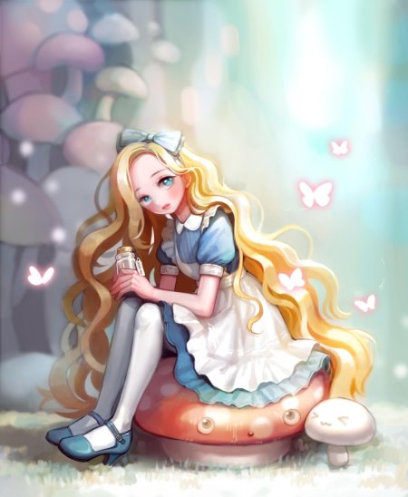 Аниме алиса в стране чудес