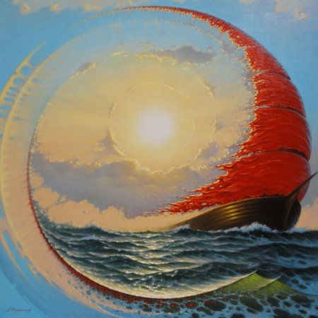 Картина алые паруса и ассоль художник