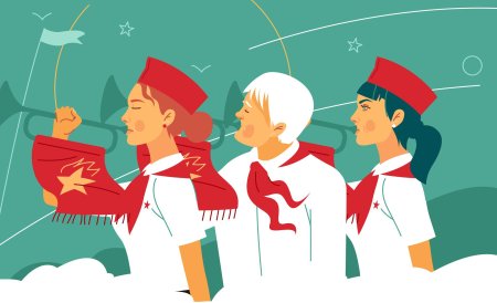 Пионеры иллюстрации