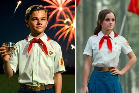 Голливудские звезды советские пионеры