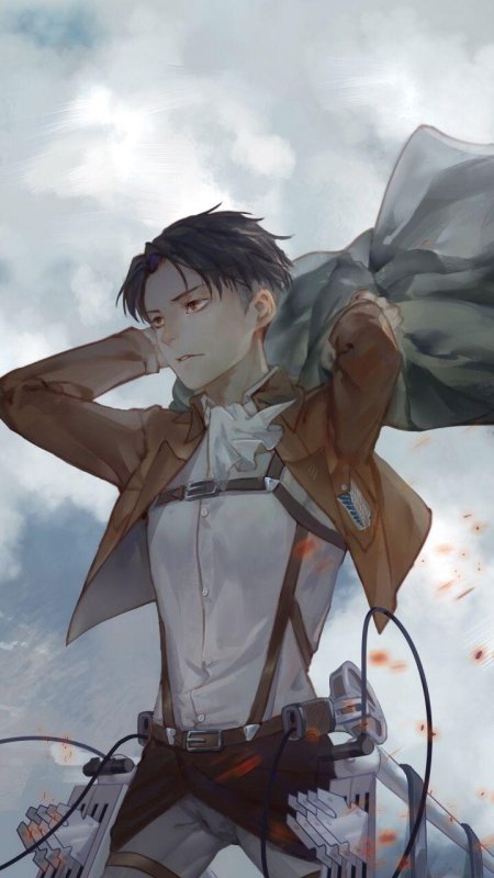 Атака титанов леви аккерман