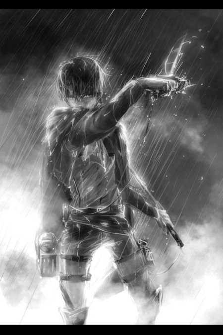 Атака титанов леви аккерман