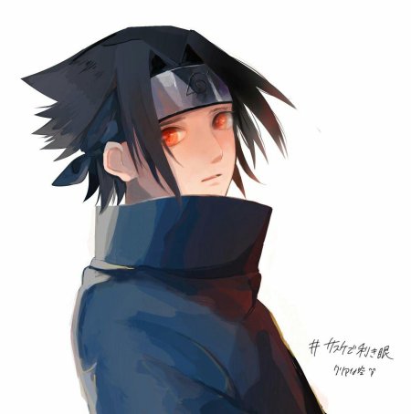 Саске учиха арт