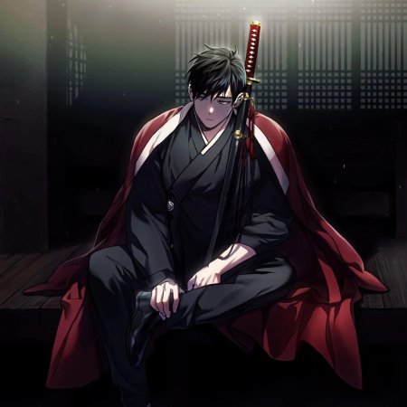 Аниме мужчины самураи