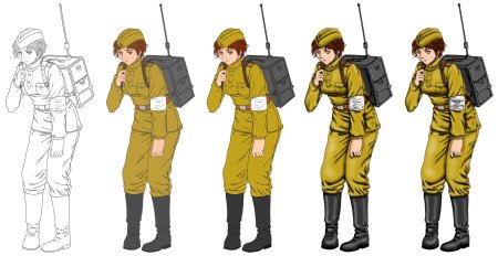 Солдат аниме