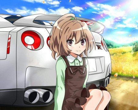 Тянка с машиной