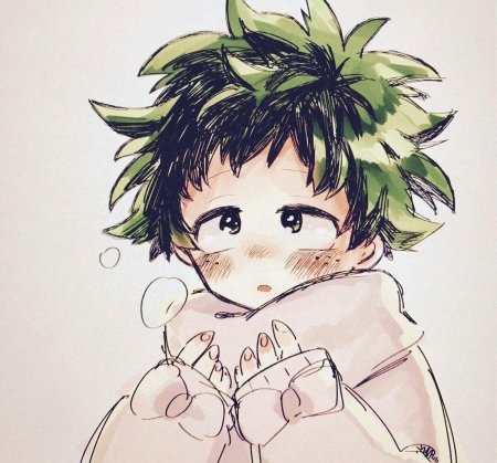 Аниме мидори изуку