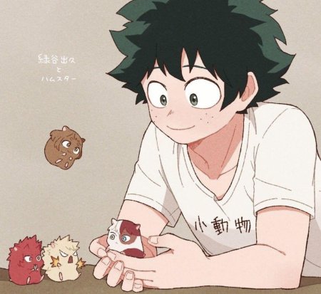 Аниме мидори изуку