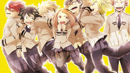 Аниме моя геройская академия