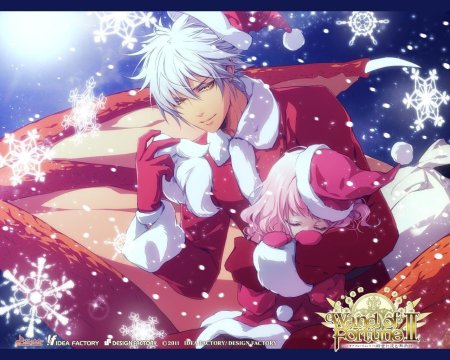 Аниме новый год парни