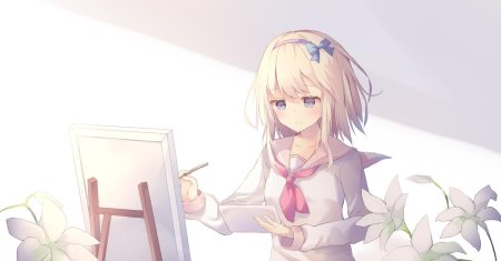 Аниме девушка