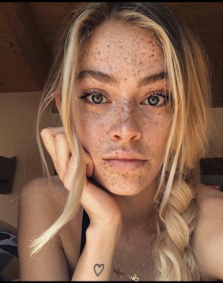 Сванти паулина веснушки