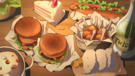 Еда в аниме