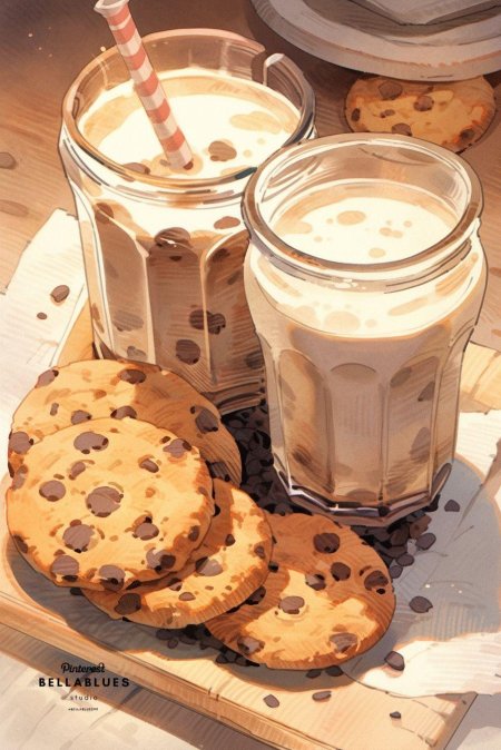 Milk and cookie