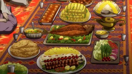 Еда в аниме