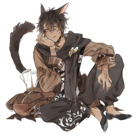 Аниме зверолюди волк