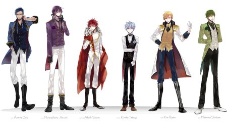 Тёмный дворецкий персонажи в полный рост