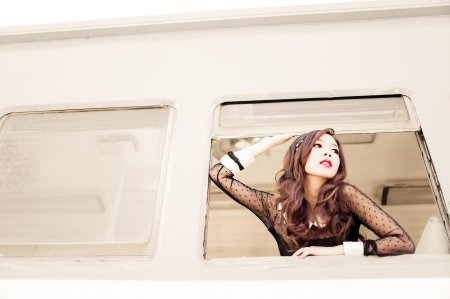 Брюнетка модели