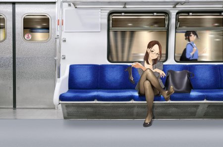 Фотосессия в метро