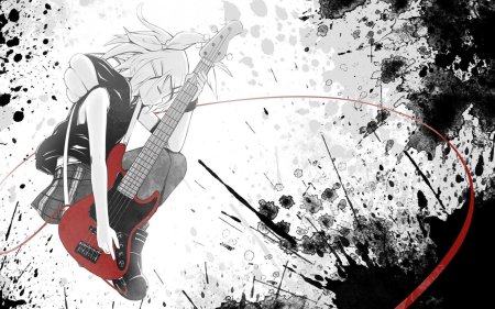 Аниме с гитарой